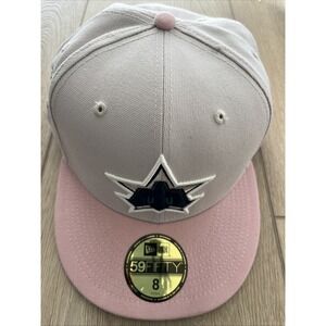 New Era Seattle Mariners‎ 30th Anniversary 59FIFTY Hat Men's Sz 8 Seamargo Pink